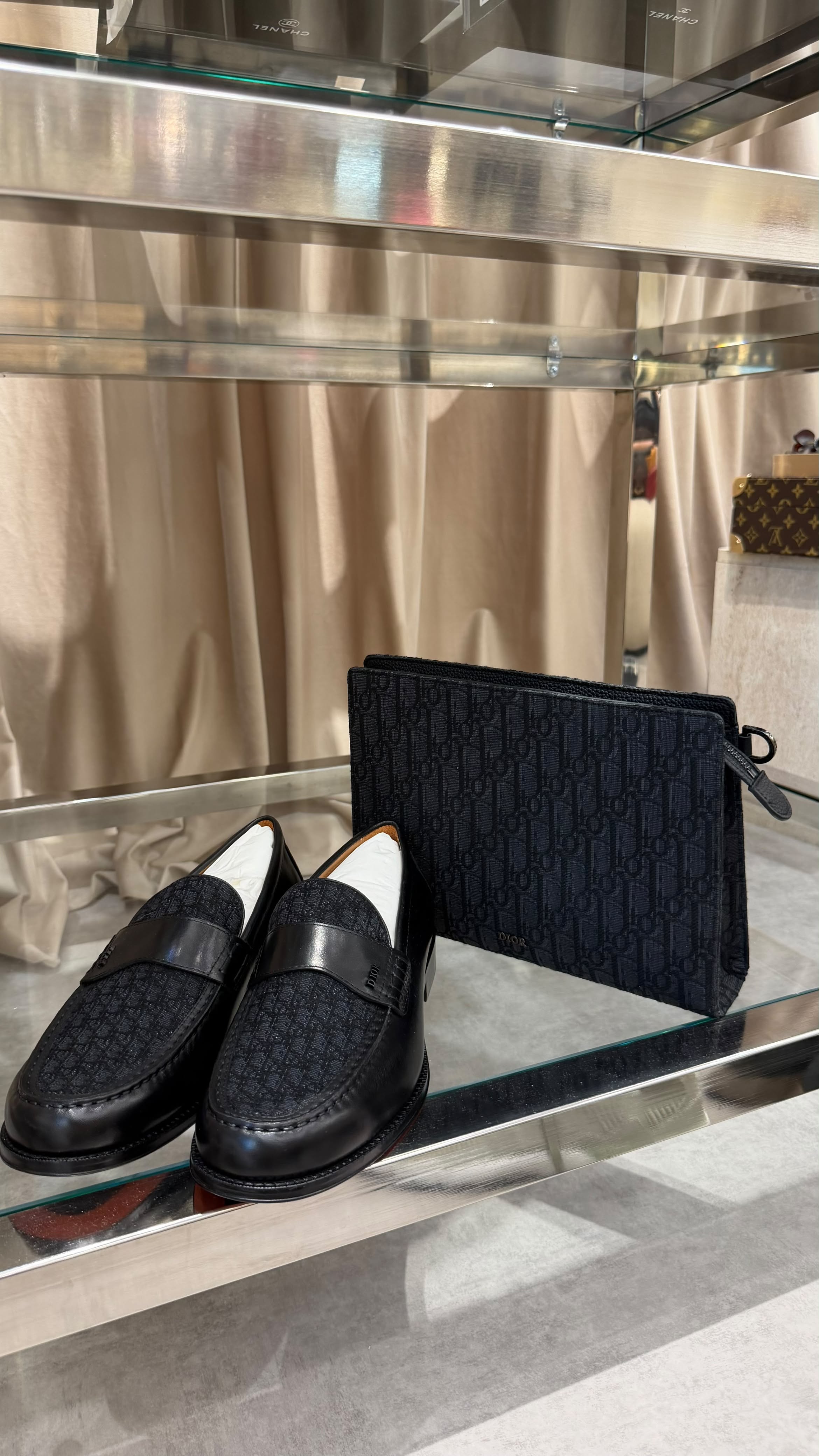 Dior Bag and Loafers