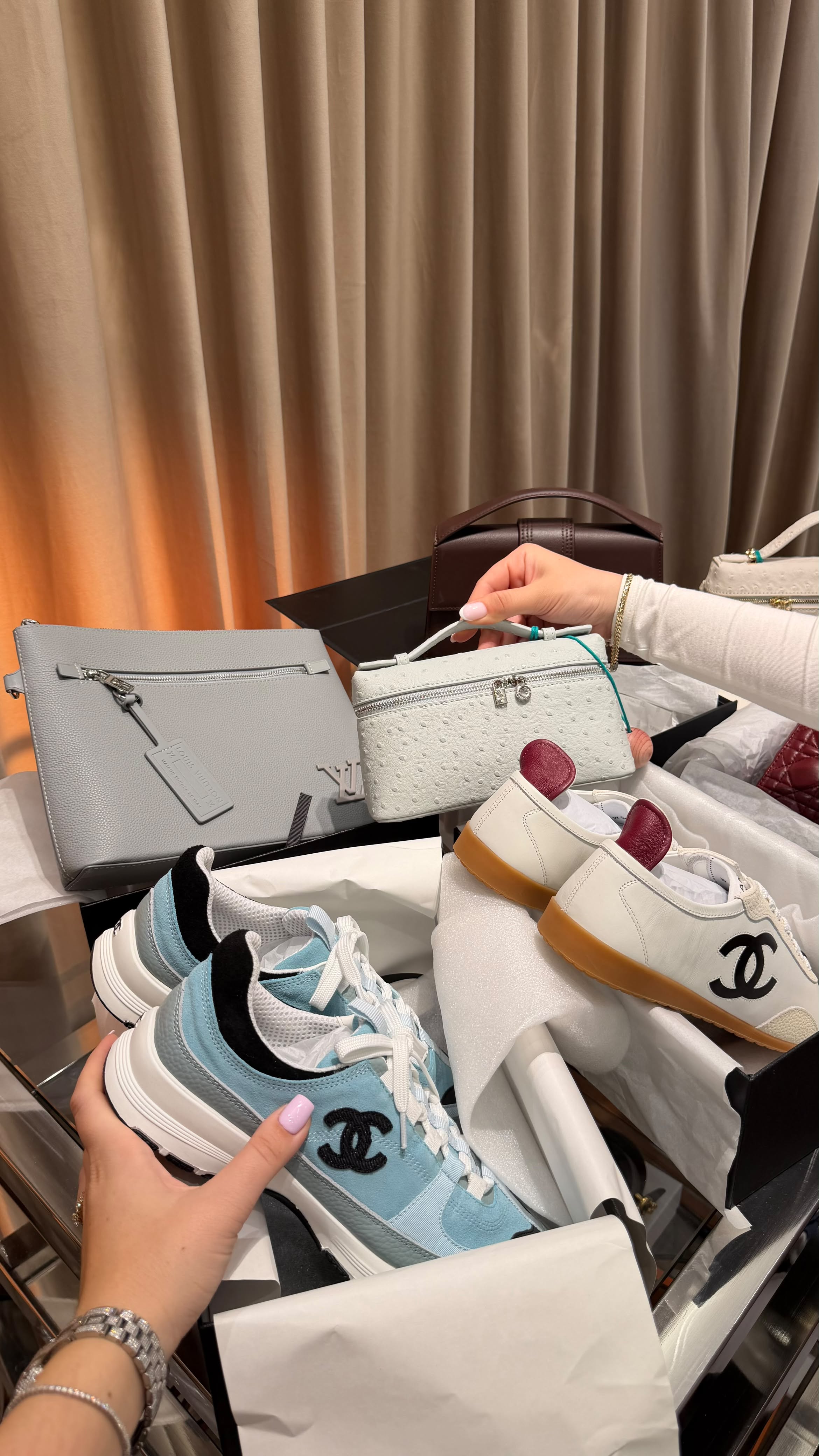 Sneakers and Bags