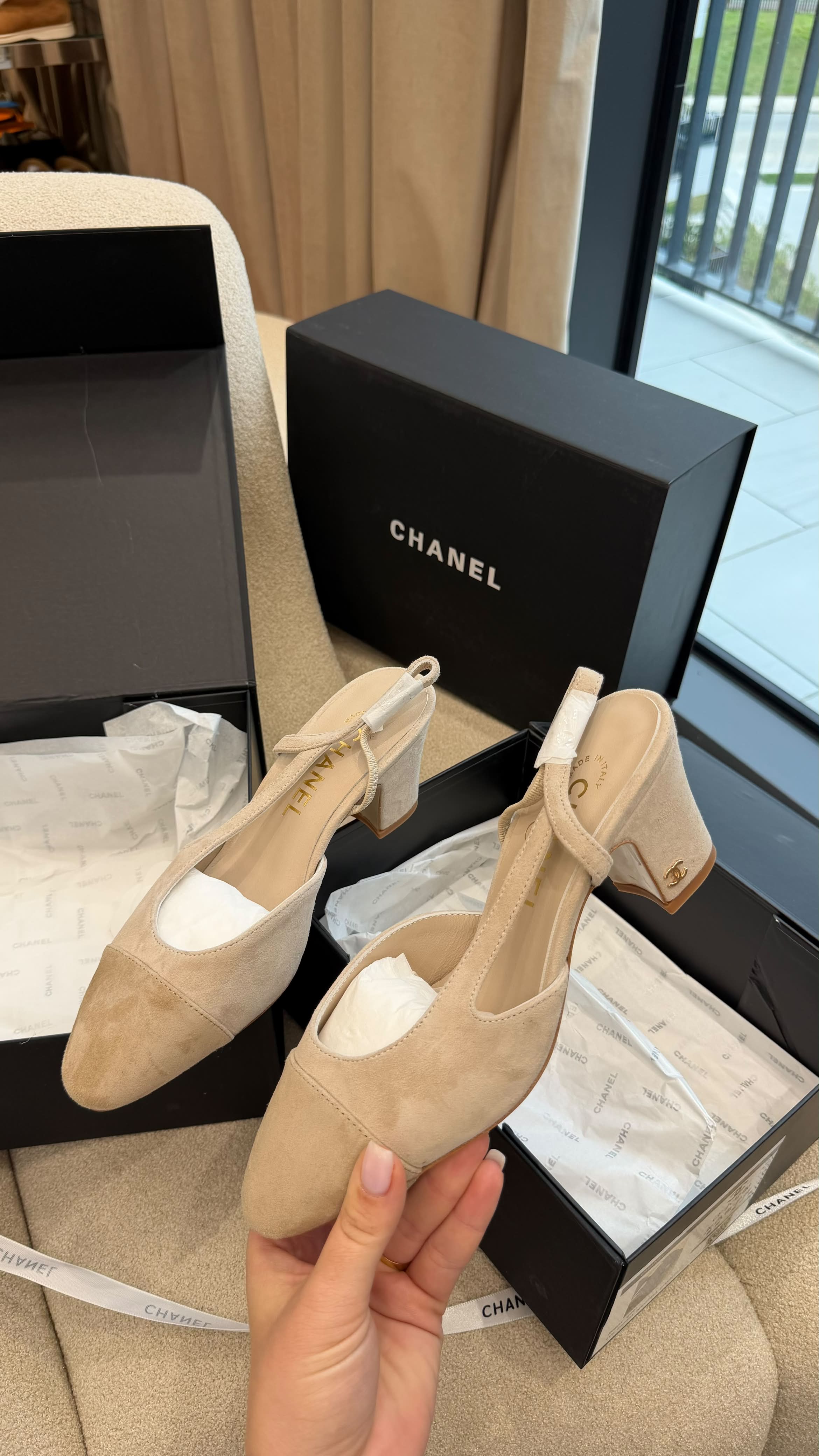 CC Slingback Pumps