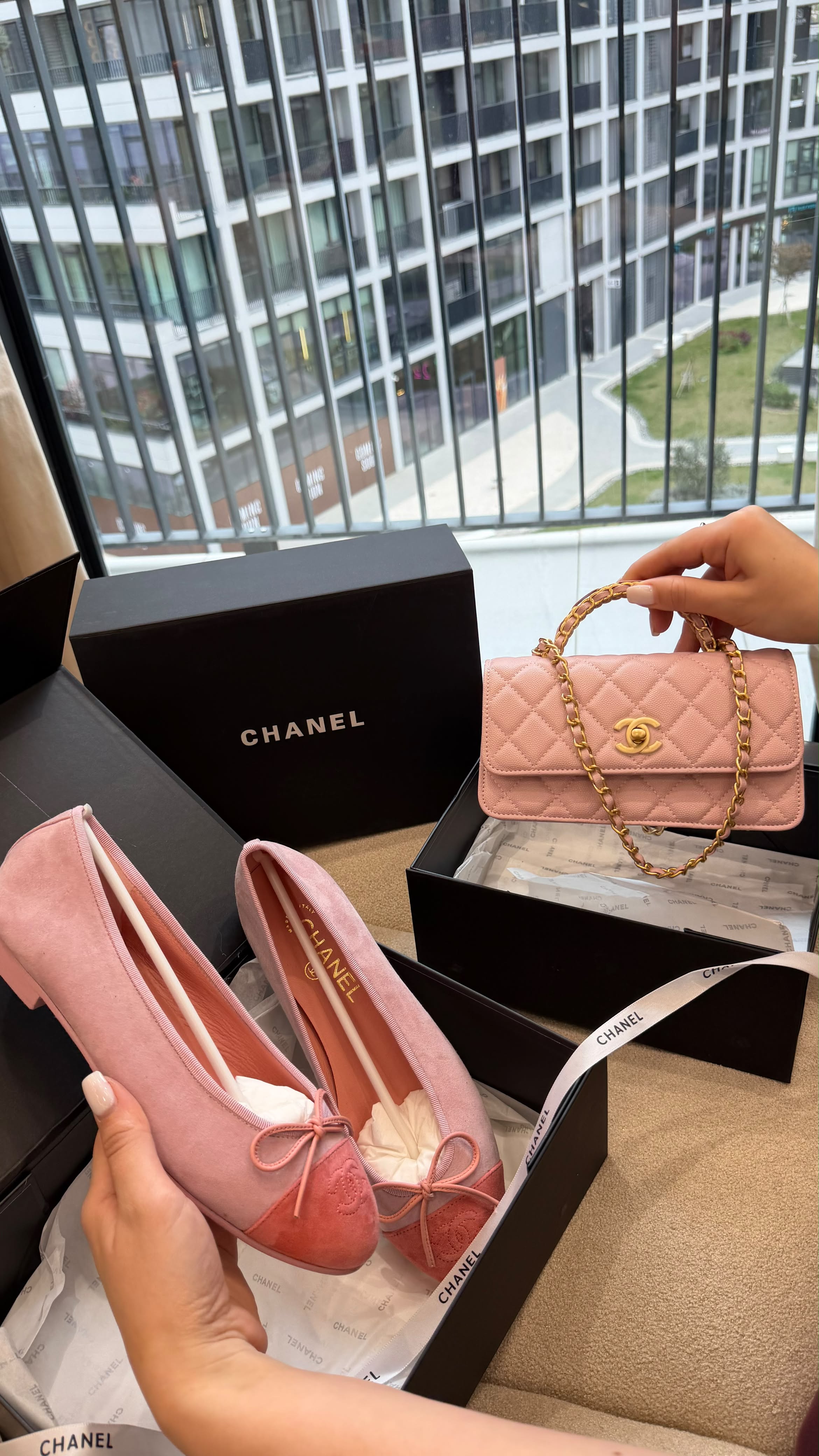 Chanel in pink