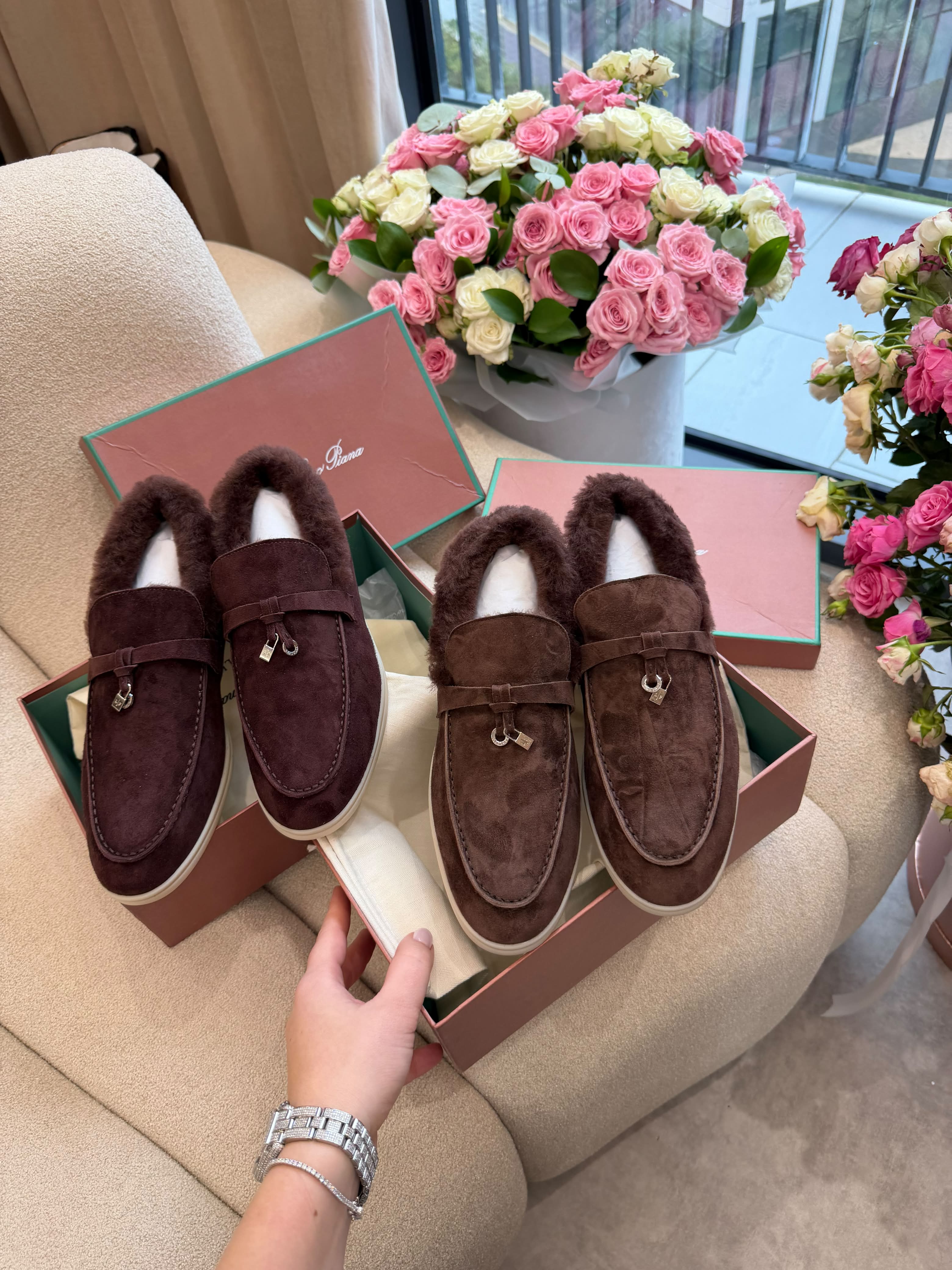 Fur Loro Piana Loafer