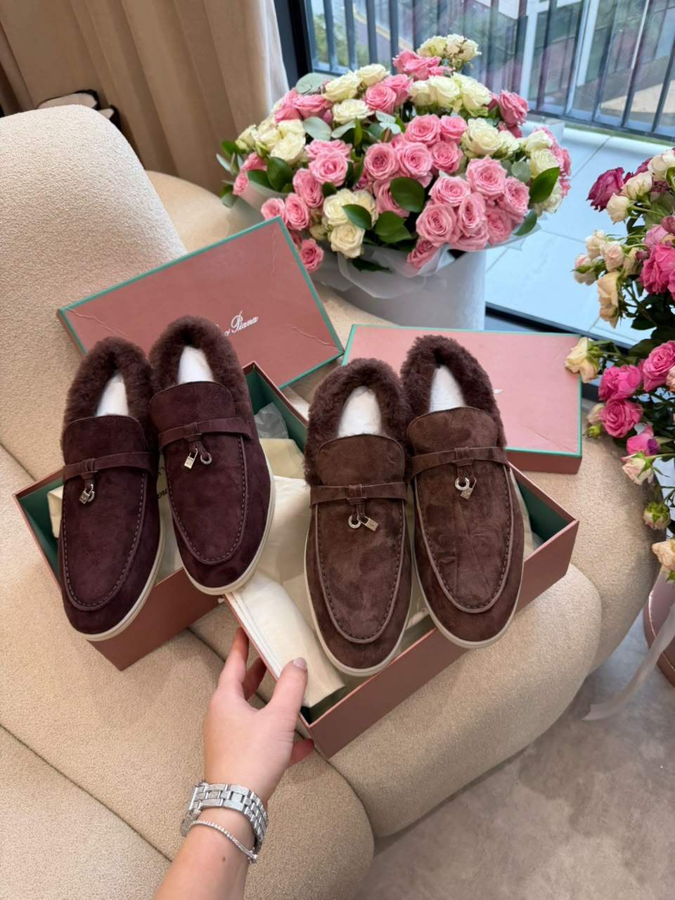 Fur Loro Piana Loafer
